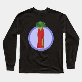 Broccoli Woman Long Sleeve T-Shirt